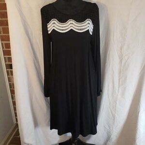 Spense Black & White Dress, Size M
